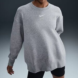 Nike Gray Oversized Crewneck
